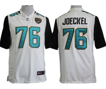 Nike Jacksonville Jaguars #76 Luke Joeckel 2013 White Game Jersey