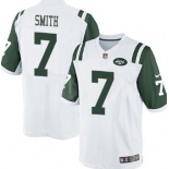 Nike New York Jets #7 Geno Smith White Game Jersey