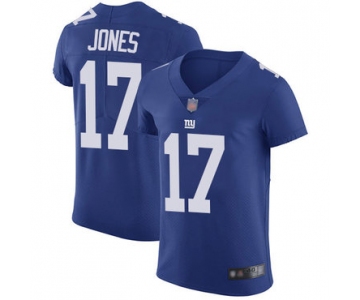 Giants #17 Daniel Jones Royal Blue Team Color Men's Stitched Football Vapor Untouchable Elite Jersey