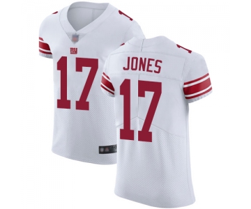 Giants #17 Daniel Jones White Men's Stitched Football Vapor Untouchable Elite Jersey