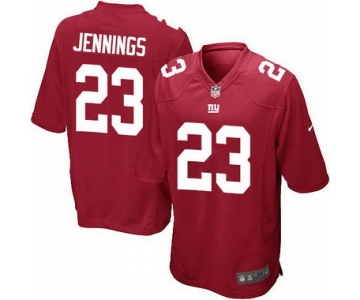 Men's New York Giants #23 Rashad Jennings Red Alternate NFL Nike Elite Jersey