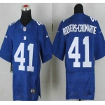 Men's New York Giants #41 Dominique Rodgers-Cromartie Nike Blue Elite Jersey