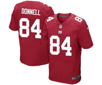 Men's New York Giants #84 Larry Donnell Red Alternate NFL Nike Elite Jersey