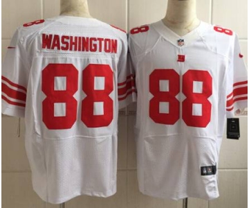 Men's New York Giants #88 Corey Washington Nike White Elite Jersey