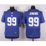 Men's New York Giants #99 Cullen Jenkins Royal Blue Team Color NFL Nike Elite Jersey