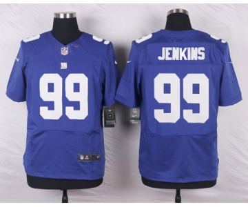 Men's New York Giants #99 Cullen Jenkins Royal Blue Team Color NFL Nike Elite Jersey