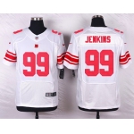 Men's New York Giants #99 Cullen Jenkins White Road NFL Nike Elite Jersey