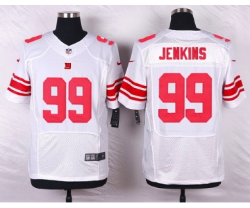 Men's New York Giants #99 Cullen Jenkins White Road NFL Nike Elite Jersey