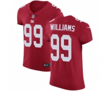 Nike Giants #99 Leonard Williams Red Alternate Men's Stitched NFL New Elite Jersey