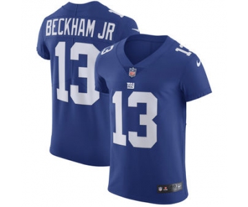 Nike New York Giants #13 Odell Beckham Jr Vapor Untouchable Elite Player Royal Blue Jersey