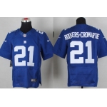 Nike New York Giants #21 Dominique Rodgers-Cromartie Blue Elite Jersey