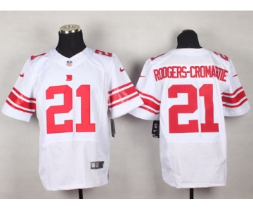 Nike New York Giants #21 Dominique Rodgers-Cromartie White Elite Jersey