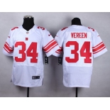 Nike New York Giants #34 Shane Vereen White Elite Jersey