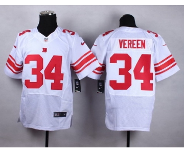 Nike New York Giants #34 Shane Vereen White Elite Jersey