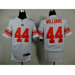 Nike New York Giants #44 Andre Williams White Elite Jersey