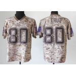 Nike New York Giants #80 Victor Cruz 2013 USMC Camo Elite Jersey