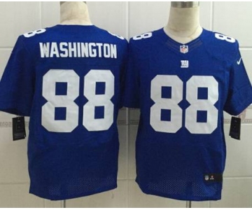 Nike New York Giants #88 Corey Washington Blue Elite Jersey