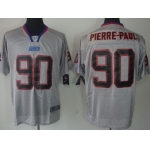 Nike New York Giants #90 Jason Pierre-Paul Lights Out Gray Elite Jersey