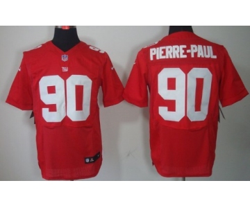 Nike New York Giants #90 Jason Pierre-Paul Red Elite Jersey