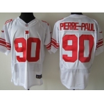 Nike New York Giants #90 Jason Pierre-Paul White Elite Jersey