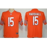 Nike Chicago Bears #15 Brandon Marshall Orange Game Jersey