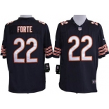 Nike Chicago Bears #22 Matt Forte Blue Game Jersey