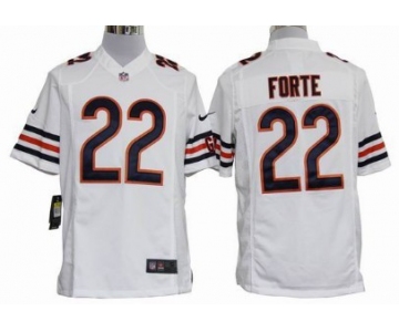 Nike Chicago Bears #22 Matt Forte White Game Jersey