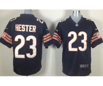 Nike Chicago Bears #23 Devin Hester Blue Game Jersey