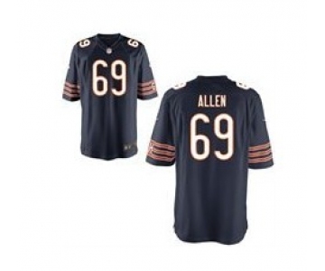 Nike Chicago Bears #69 Jared Allen Blue Game Jersey