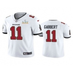 Men's Tampa Bay Buccaneers #11 Blaine Gabbert White 2021 Super Bowl LV Limited Stitched NFL Jersey