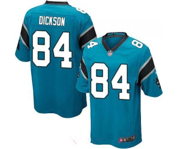 Men's Carolina Panthers #84 Ed Dickson Game Light Blue Alternate Stitched NFL Nike Game Jersey