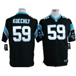 Nike Carolina Panthers #59 Luke Kuechly Black Game Jersey