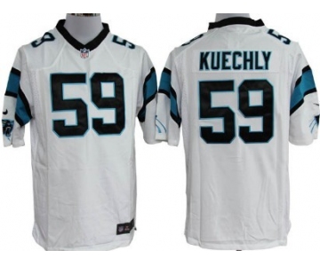 Nike Carolina Panthers #59 Luke Kuechly White Game Jersey