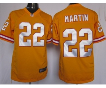 Nike Tampa Bay Buccaneers #22 Doug Martin Orange Game Jersey