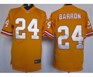 Nike Tampa Bay Buccaneers #24 Mark Barron Orange Game Jersey