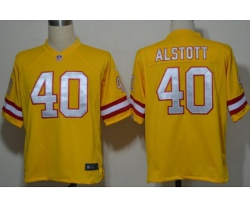 Nike Tampa Bay Buccaneers #40 Mike Alstott Orange Game Jersey