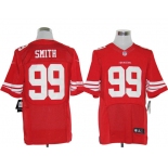 Size 60 4XL-Aldon Smith San Francisco 49ers #99 Red Stitched Nike Elite NFL Jerseys