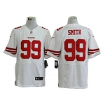 Size 60 4XL-Aldon Smith San Francisco 49ers #99 White Stitched Nike Elite NFL Jerseys