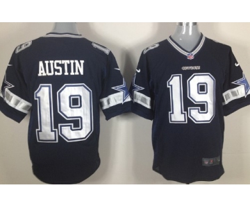 Nike Dallas Cowboys #19 Miles Austin Blue Game Jersey