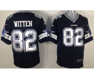 Nike Dallas Cowboys #82 Jason Witten Blue Game Jersey
