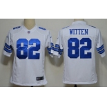 Nike Dallas Cowboys #82 Jason Witten White Game Jersey