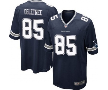 Nike Dallas Cowboys #85 Kevin Ogletree Blue Game Jersey