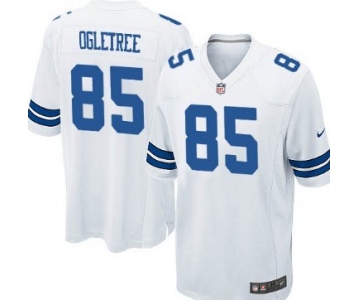 Nike Dallas Cowboys #85 Kevin Ogletree White Game Jersey