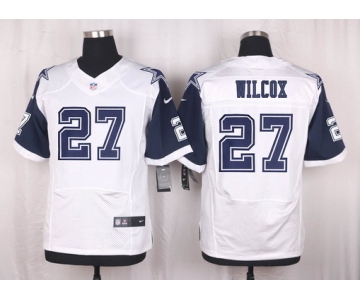 Men's Dallas Cowboys #27 J. J. Wilcox Nike White Color Rush 2015 NFL Elite Jersey