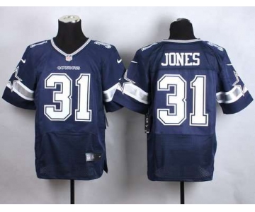 Men's Dallas Cowboys #31 Byron Jones Nike Blue Elite Jersey