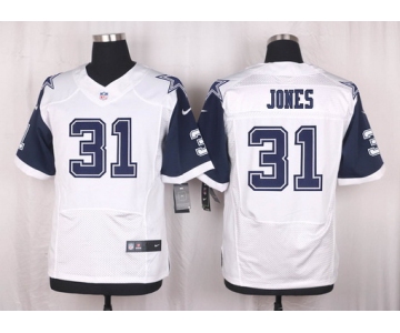 Men's Dallas Cowboys #31 Byron Jones Nike White Color Rush 2015 NFL Elite Jersey