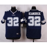 Men's Dallas Cowboys #32 Orlando Scandrick Navy Blue Team Color NFL Nike Elite Jersey