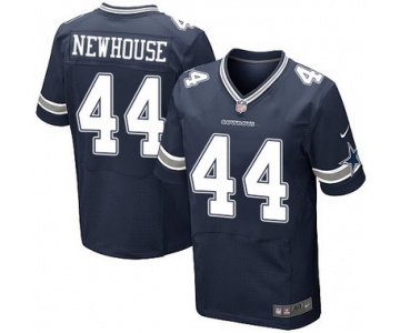 Men's Dallas Cowboys #44 Robert Newhouse Navy Blue Retired Player NFL Nike Elite Jersey