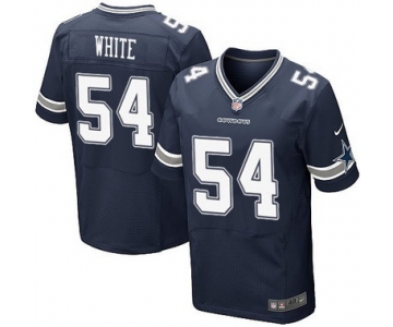 Men's Dallas Cowboys #54 Randy White Navy Blue Retired Player NFL Nike Elite Jersey
