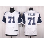 Men's Dallas Cowboys #71 La'el Collins Nike White Color Rush 2015 NFL Elite Jersey